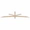 Ekena Millwork Alberta Smooth Timber Gable Bracket, Douglas Fir, 108"W x 22"H x 3 1/2"D x 3 1/2"F, 5/12 Pitch GBW108X22X0404ALB00SDF - alternate 1